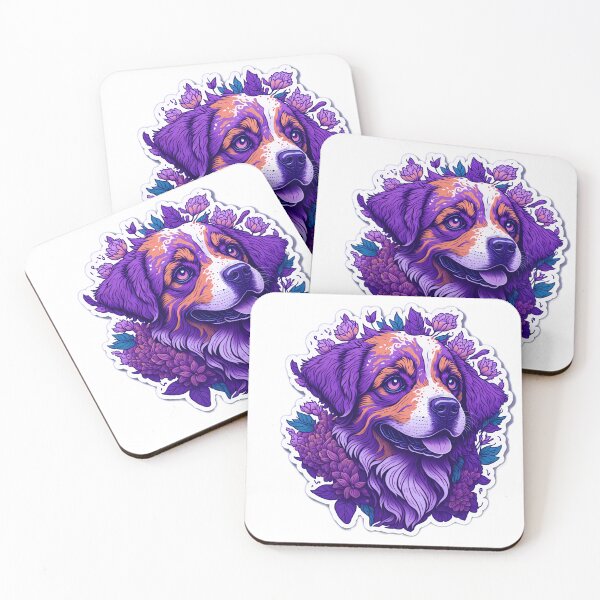 Item preview, Whimsical and Quirky: A 3D Vector Art Sticker of a Happy Dog designed and sold by RedArtG09.