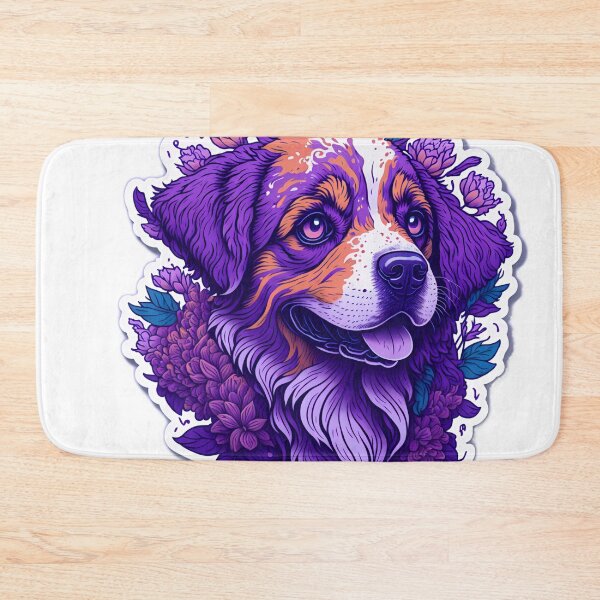 Item preview, Whimsical and Quirky: A 3D Vector Art Sticker of a Happy Dog designed and sold by RedArtG09.
