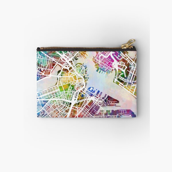 Item preview, Boston Massachusetts Street Map designed and sold by ArtPrints.