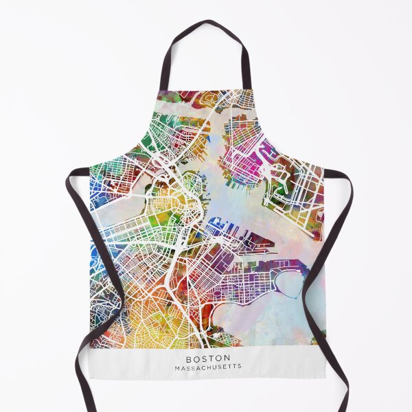 Item preview, Boston Massachusetts Street Map designed and sold by ArtPrints.