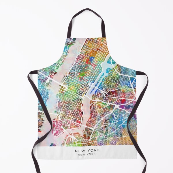 Item preview, New York City Street Map designed and sold by ArtPrints.