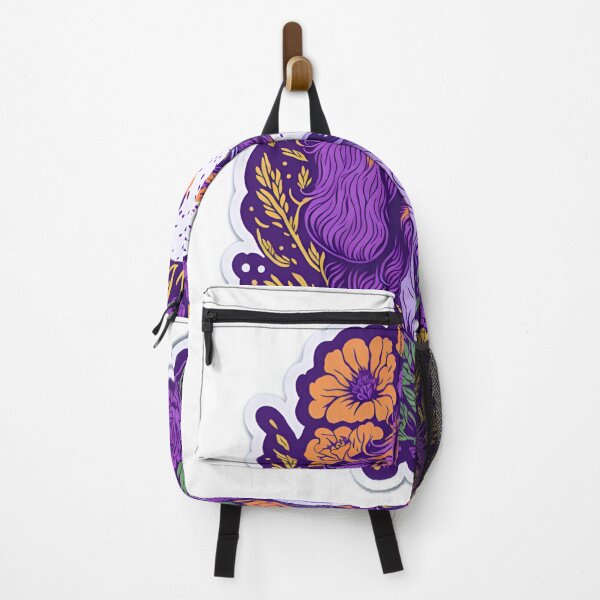 Item preview, Pastel Tetradic Colors: Dreamy Flora in a Retro Aesthetic Sticker designed and sold by RedArtG09.