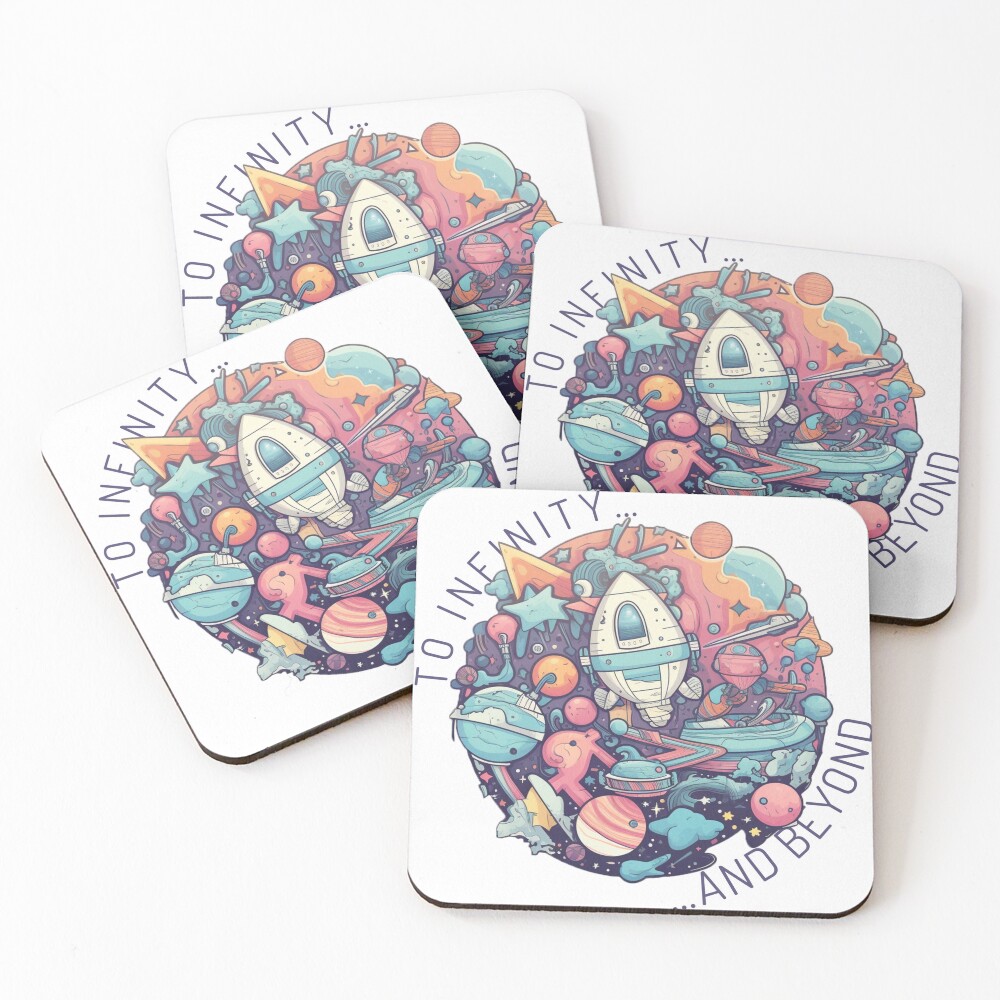 Item preview, Coasters (Set of 4) designed and sold by DigitalNikStore.
