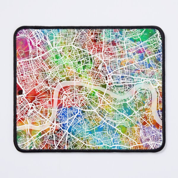 Item preview, London England Street Map designed and sold by ArtPrints.