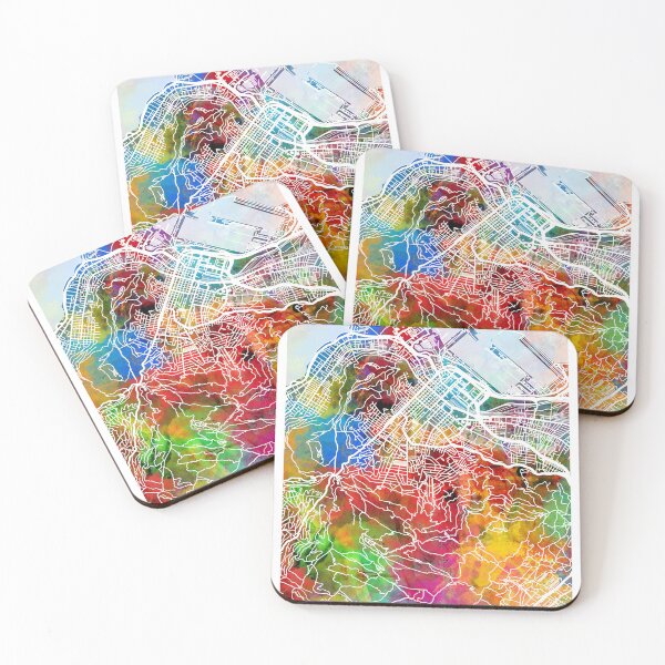 Item preview, Cape Town South Africa City Street Map designed and sold by ArtPrints.