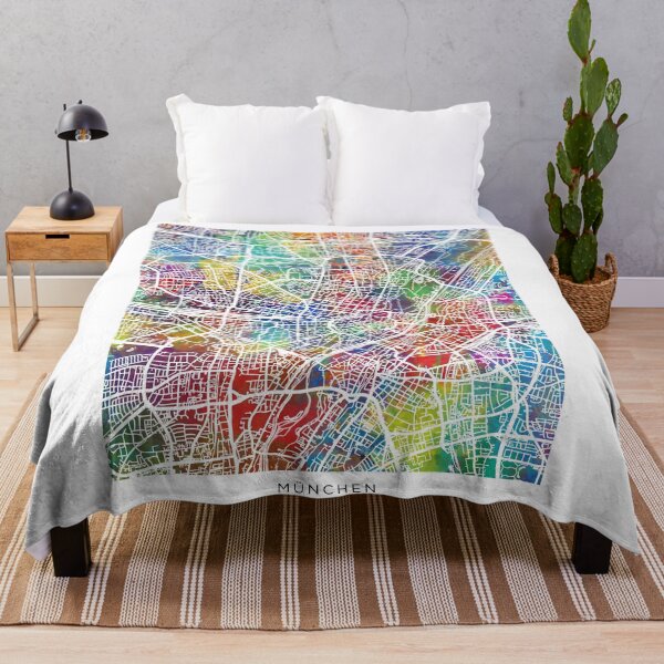 Item preview, Munich Germany City Map designed and sold by ArtPrints.