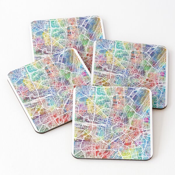 Item preview, Munich Germany City Map designed and sold by ArtPrints.