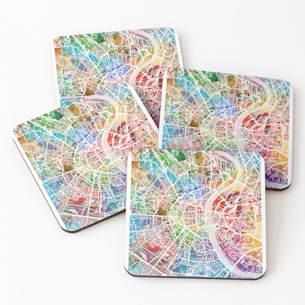 Item preview, Cologne Germany City Map designed and sold by ArtPrints.