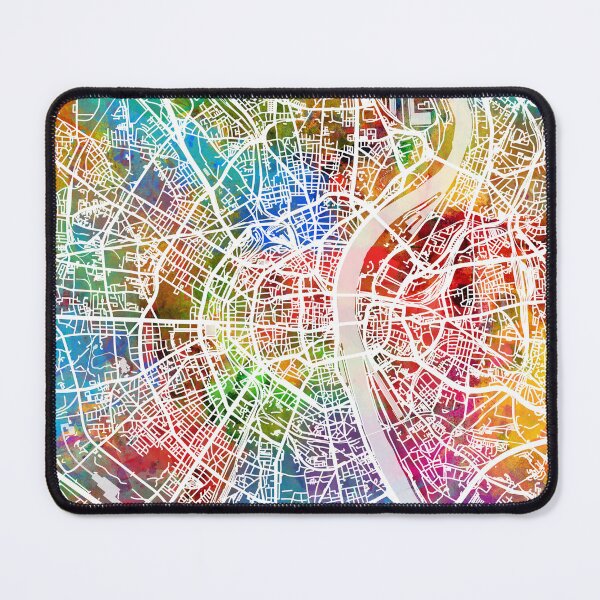 Item preview, Cologne Germany City Map designed and sold by ArtPrints.