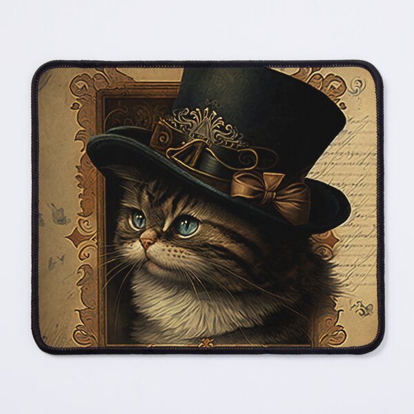 Item preview, Steampunk Victorian Cat designed and sold by vintagetimeco.