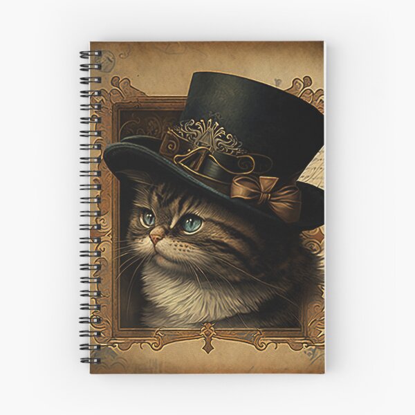 Item preview, Steampunk Victorian Cat designed and sold by vintagetimeco.
