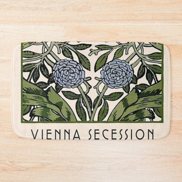 Item preview, Vienna Secession Flower Market Poster designed and sold by irishloore.