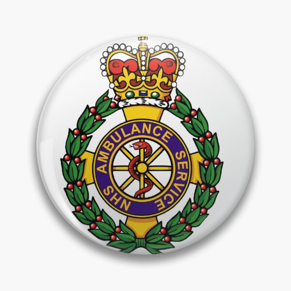 Item preview, Uk ambulance service paramedics NHS logo designed and sold by trenchiestrader.