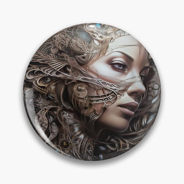Item preview, the princess of the observers-bold styles-dreamy mood-madness-abstract-detailed-epic-painterly designed and sold by Hermossa-Art.
