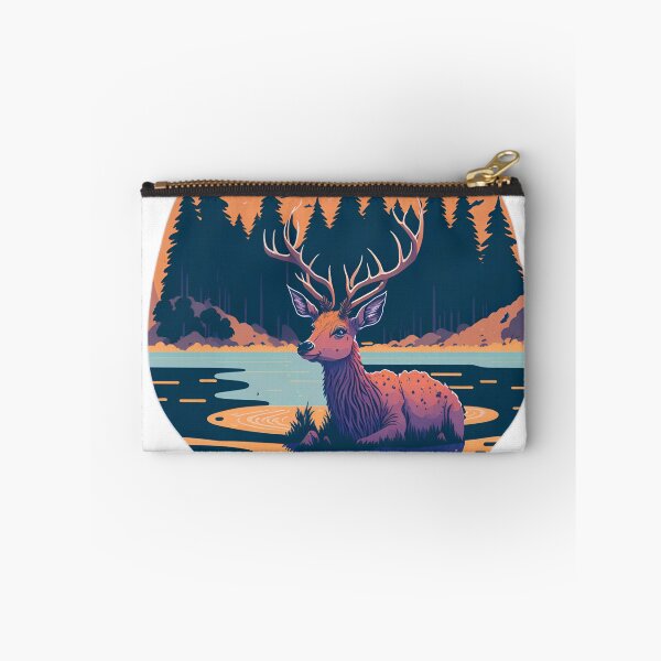 Item preview, Dreamy Wildlife Delight: Cute Deer in Studio Ghibli Style designed and sold by RedArtG09.