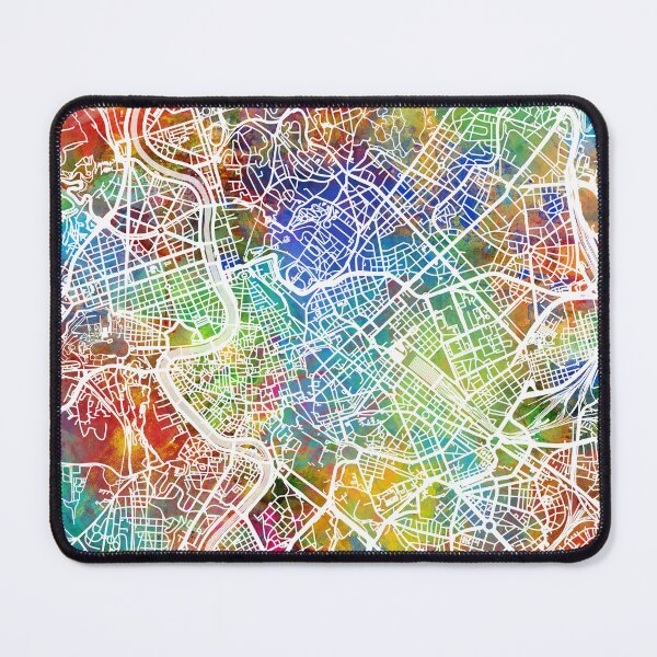 Item preview, Rome Italy City Map designed and sold by ArtPrints.
