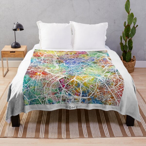 Item preview, Rome Italy City Map designed and sold by ArtPrints.