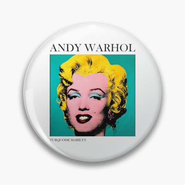 Item preview, Andy Warhol Turquoise Marilyn Monroe designed and sold by KayceeWeber.