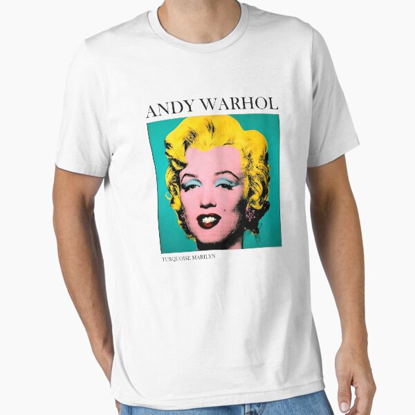 Item preview, Andy Warhol Turquoise Marilyn Monroe designed and sold by KayceeWeber.
