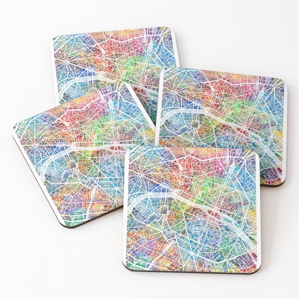 Item preview, Paris France City Map designed and sold by ArtPrints.