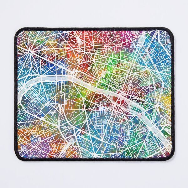 Item preview, Paris France City Map designed and sold by ArtPrints.