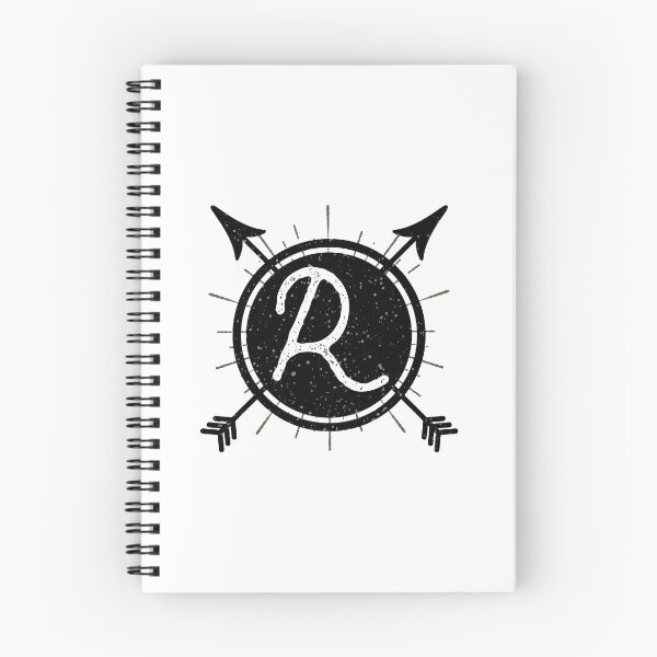 Item preview, Monogram R Vintage Arrow Circle designed and sold by simplymonogram.