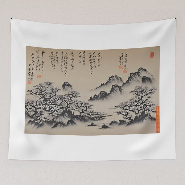 Item preview, Chinese style painting designed and sold by FantacyPainting.