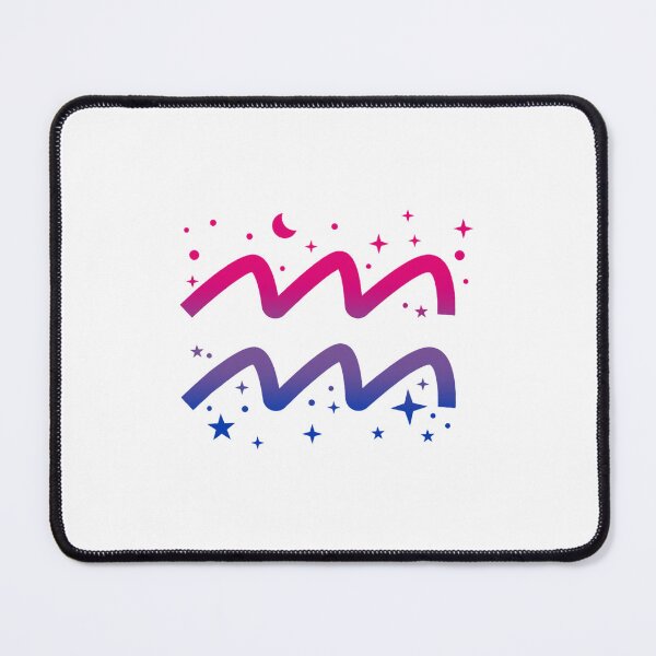 Item preview, Aquarius Bisexual Subtle LGBTQ Astrology Zodiac Sign LGBTQ designed and sold by navalles34.