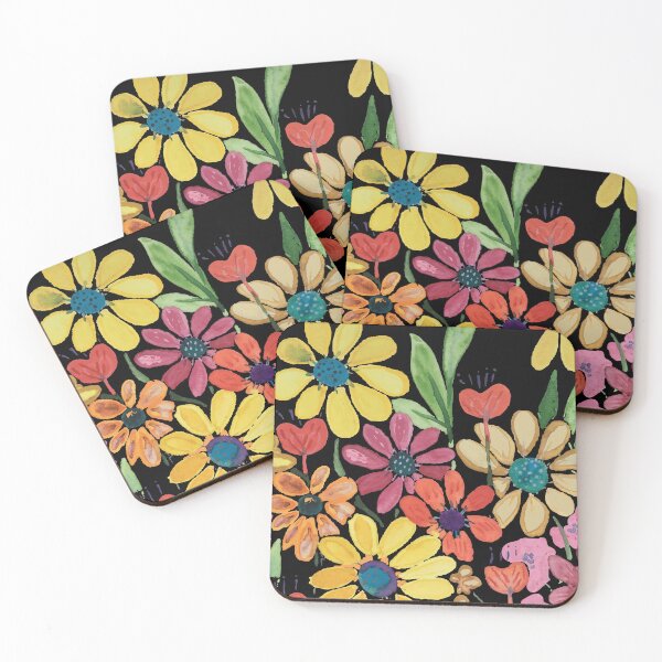 Artikelvorschau, „Glückliche Aquarellblumen im Mai“ von SalsySafrano. entworfen und verkauft von SalsySafrano.
