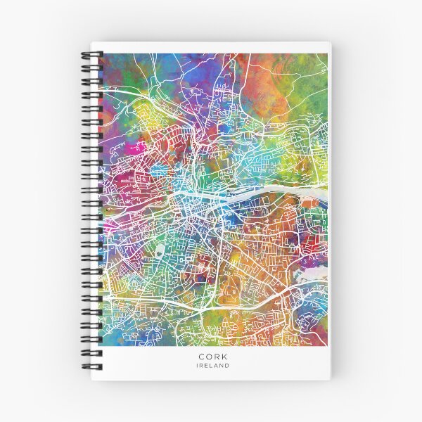 Item preview, Cork Ireland City Map designed and sold by ArtPrints.