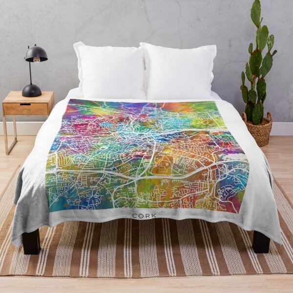Item preview, Cork Ireland City Map designed and sold by ArtPrints.