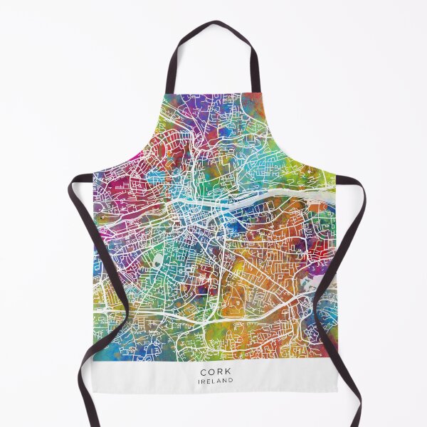 Item preview, Cork Ireland City Map designed and sold by ArtPrints.