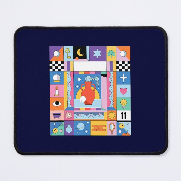 Item preview, Aquarius Colourful Zodiac Sign Horoscope Astrology designed and sold by navalles34.