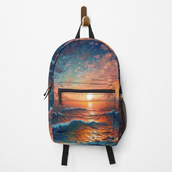 Item preview, Pixel Storm Sunset with Detail Ocean and Clouds - Digital Art designed and sold by SnoopyTF.
