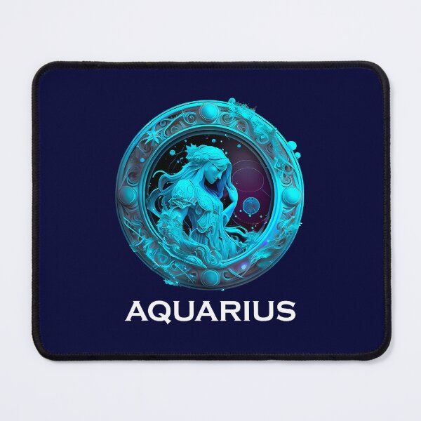 Item preview, Aquarius Zodiac Sign Astrology January February Birthday designed and sold by navalles34.