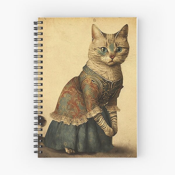 Item preview, Retrato de gato dama vintage designed and sold by vintagetimeco.