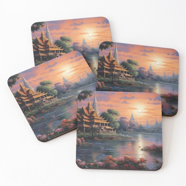 Item preview, The temples in beautiful place surroundings No.1 designed and sold by joyandoman.