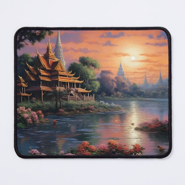 Item preview, The temples in beautiful place surroundings No.1 designed and sold by joyandoman.