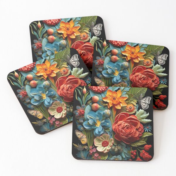 Item preview, Colorful Floral Composition designed and sold by Piotrek0001.