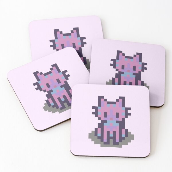 Item preview, Pixel Colorful Cat designed and sold by StrawHatBby.