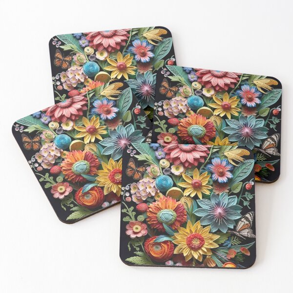 Item preview, Colorful Floral Composition designed and sold by Piotrek0001.