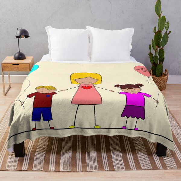 Item preview, A mother holding her children's hands designed and sold by BASTOFE.