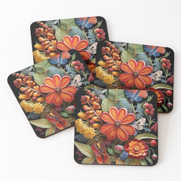 Item preview, Colorful Floral Composition designed and sold by Piotrek0001.