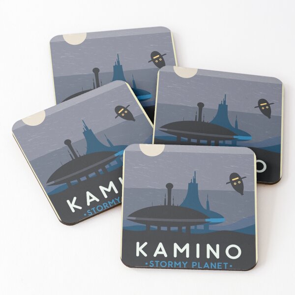 Item preview, Kamino Stormy Planet Poster designed and sold by prestonsmit.