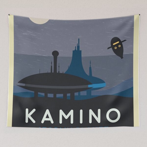 Item preview, Kamino Stormy Planet Poster designed and sold by prestonsmit.