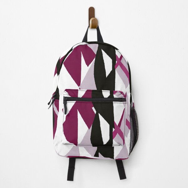 Artikelvorschau, Lila, Rosa und Schwarz, Geometrisches Muster entworfen und verkauft von inquestyle.