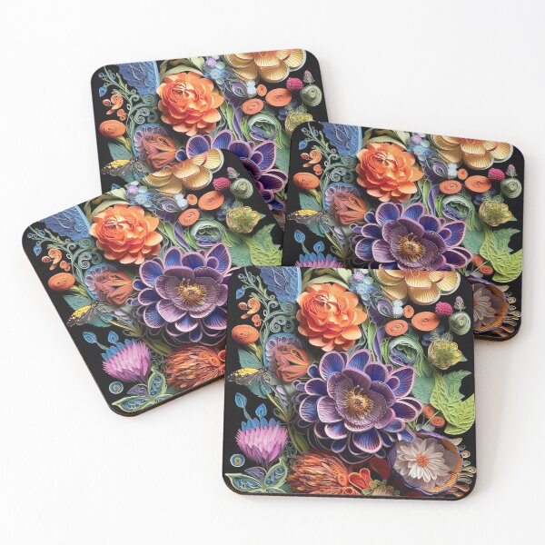 Item preview, Colorful Floral Composition designed and sold by Piotrek0001.