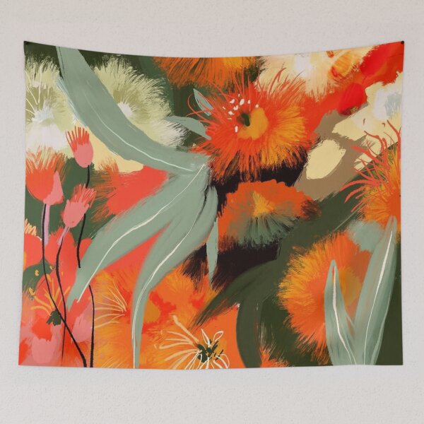 Item preview, Abstract Eucalyptus Painting  designed and sold by francescarterr.