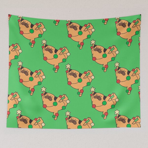 Item preview, Christmas Dancer Pug designed and sold by Huebucket.