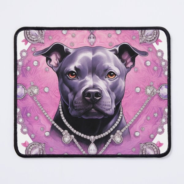 Item preview, Jeweled Staffy designed and sold by Nocturne  Paws.